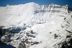 12C Mount Victoria Close Up From Lake Louise Ski Area